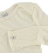 Smallstuff Romper l/s - Drop Naald - Off White - Smallstuff - 56 - Rompers Lange Mouw