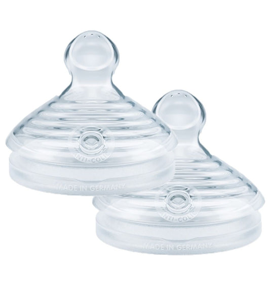 Nuk flessenspeen - Voering Nature Speen Silicone - 2-pack - Maat - Nuk - 6-18 mnd - Flessenspenen