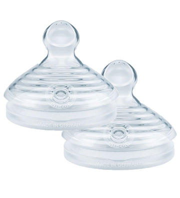 Nuk flessenspeen - Voering Nature Speen Silicone - 2-pack - Maat - Nuk - 6-18 mnd - Flessenspenen
