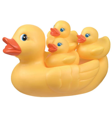 Playgro Badspeelgoed - 4 st. - Eend Met eendjes - Playgro - OneSize - Badspeelgoed