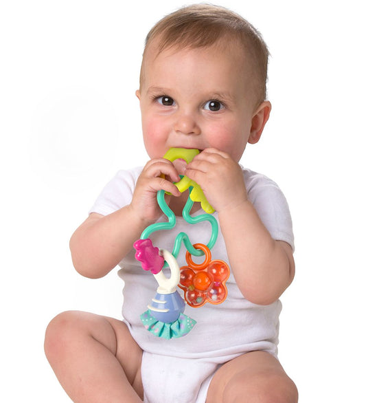 Playgro Rammelaar - Draaiende werveling Rammelaar - Playgro - OneSize - Ramelaren