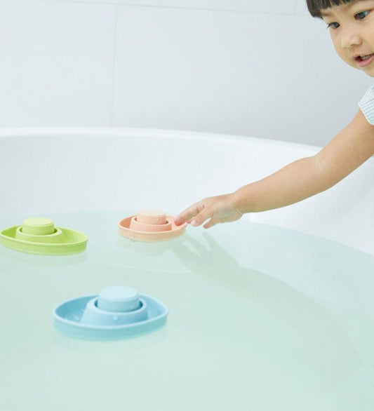 PlanToys Badspeelgoed - Natuurlijk Rubber - Speedboot/Onderzeeër - PlanToys - OneSize - Badspeelgoed