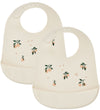 Liewood Slabbetjes - Tilda - 2-pack - Peach/Sea Shell Mix - Liewood - OneSize - Slabbetjes