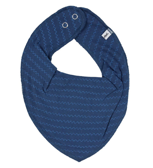 Pippi Baby Kwijlslabbetje - 3-pack - Vallarta Blue - Pippi Baby - OneSize - Kwijlsjaaltjes