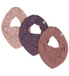 Pippi Baby Kwijlslabbetje - 3-pack - Burlwood - Pippi Baby - OneSize - Kwijlsjaaltjes