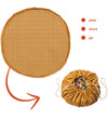 Play&Go Speelmat - Ø140 - Rooster Mustard - Play&Go - OneSize - Speelmaten