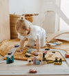 Play&Go Speelmat - Ø140 - Rooster Mustard - Play&Go - OneSize - Speelmaten