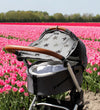 Dooky Zonnenscherm - Universeel - UV50+ - Zwart - Dooky - OneSize - Zonnenscherm voor kinderwagens