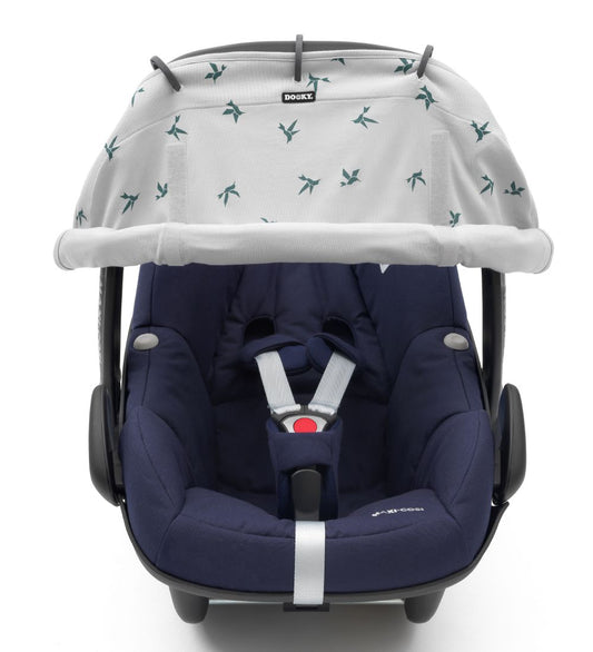 Dooky Zonnenscherm - Universeel - UV50+ - Paardenbloem - Dooky - OneSize - Zonnenscherm voor kinderwagens