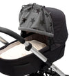 Dooky Zonnenscherm - Universeel - UV50+ - Grey Sterren - Dooky - OneSize - Zonnenscherm voor kinderwagens