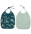 Filibabba Slab met voedselopvanger - 2-pack - Nacht - Filibabba - OneSize - Slabbetjes