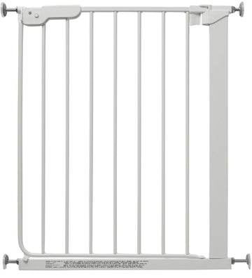 BabyDan Kinderhekje - 60,5x66,5 cm - Slimfit - Wit - BabyDan - OneSize - Sloten