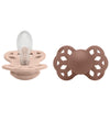 BIBS Infinity Fopspenen - 2-pack - Maat 2 - Symmetrisch - Blush/ - BIBS - 6-18 mnd - Fopspenen