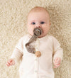 Smallstuff Speenketting - Visgraat - Brown Sugar - Smallstuff - OneSize - Speenkettingen