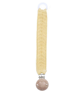 Smallstuff Speenketting - Visgraat - Geel - Smallstuff - OneSize - Speenkettingen