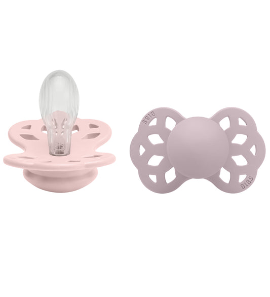 BIBS Infinity Fopspenen - 2-pack - Maat 2 - Symmetrisch - Blosso - BIBS - 6-18 mnd - Fopspenen