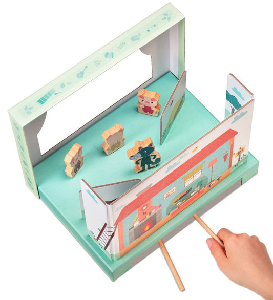 Lilliputiens Activiteitenspeelgoed - Louis Magnetisch Theater -  - Lilliputiens - OneSize - Activiteitenspeelgoed