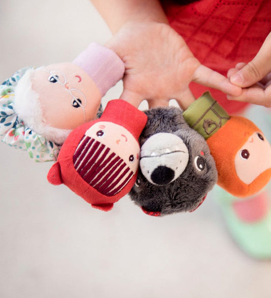 Lilliputiens Activiteitenspeelgoed - Roodkapje Vinger P - Lilliputiens - OneSize - Poppen