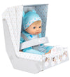 Tiny Treasures Pop m. Blond haar - nijlpaardoutfit - Tiny Treasures - OneSize - Poppen