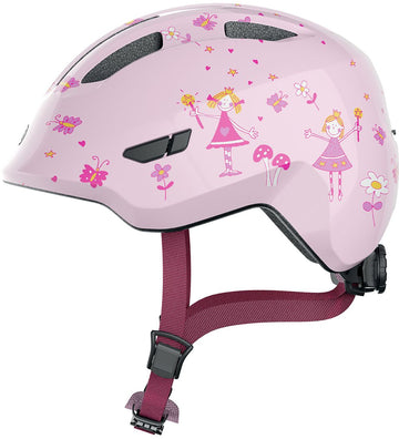 Abus Fietshelm - Smiley 3,0 - Rose Princess - Abus - 45-51 cm - Fietshelmen