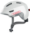 Abus Fietshelm - Smiley 3,0 Ace LED - Glanzend White - Abus - 45-51 cm - Fietshelmen