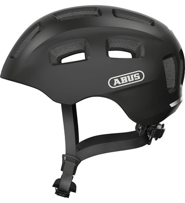 Abus Fietshelm - Youn-I 2.0 - Fluweel Black - Abus - 48-54 cm - Fietshelmen