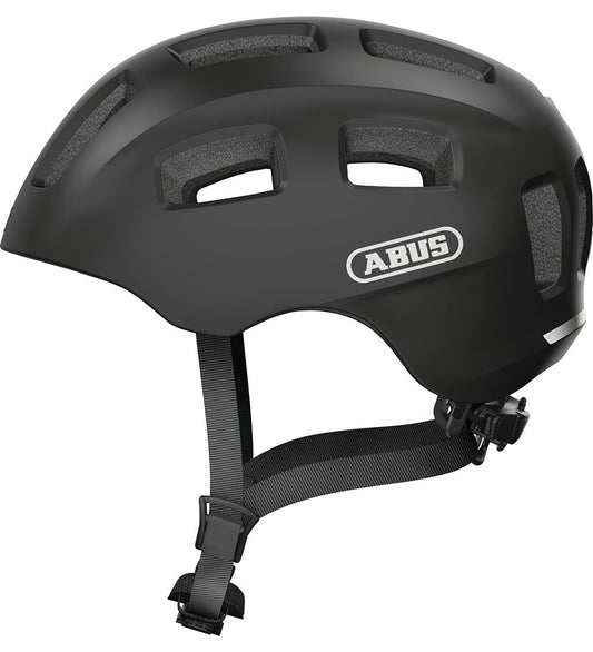 Abus Fietshelm - Youn-I 2.0 - Fluweel Black - Abus - 48-54 cm - Fietshelmen