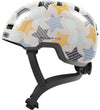 Abus Fietshelm - Skurb Kid - Grey Sterren - Abus - 45-51 cm - Fietshelmen