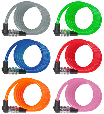 Abus Spiraalslot - 3506C - 120 cm - Assorti - Abus - OneSize - Sloten