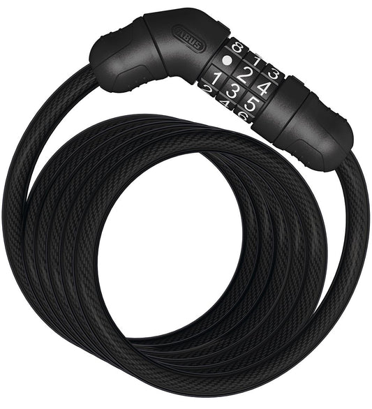 Abus Spiraalsluiting Star 4508C - 150 cm - Zwart - Abus - OneSize - Sloten