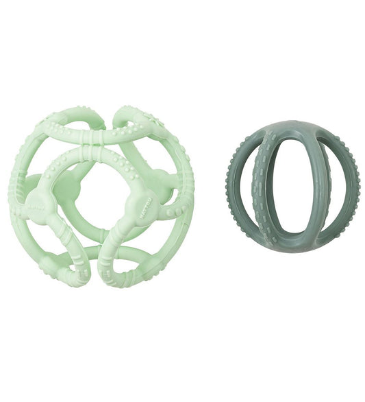 Nattou Activiteitenballen - 2 st. - Mint - Nattou - OneSize - Activiteitenspeelgoed