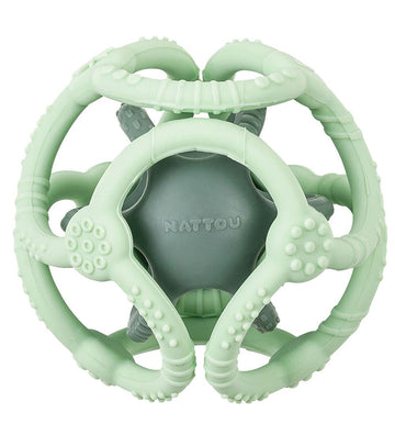 Nattou Activiteitenballen - 2 st. - Mint - Nattou - OneSize - Activiteitenspeelgoed