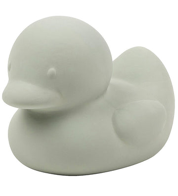 Nattou Badspeelgoed - Eend - Natuurlijk Rubber - Dusty Green - Nattou - OneSize - Badspeelgoed
