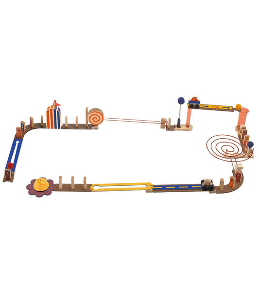 Djeco Knikkerbaan - Zig & Go Racer - 51 Onderdelen - Djeco - OneSize - Knikkerbanen