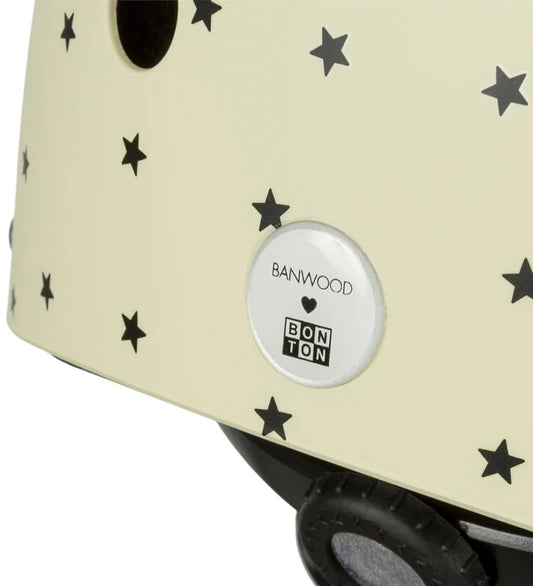 Banwood Fietshelm - Classic+ - Wiskunde Crème - Banwood - OneSize - Fietshelmen