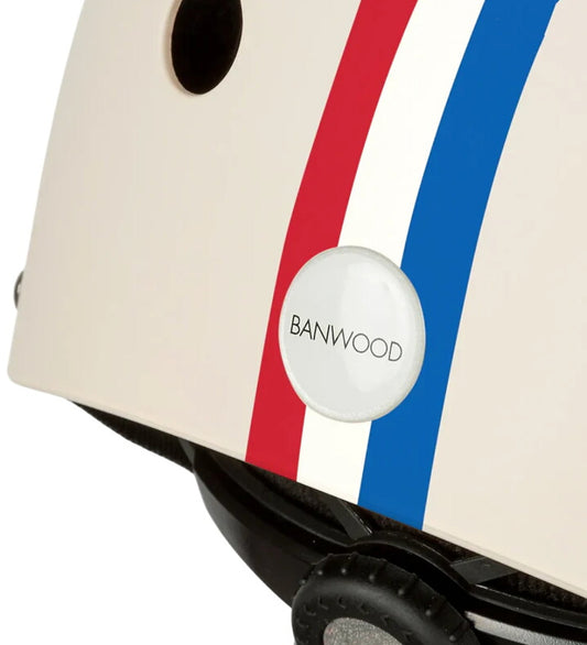 Banwood Fietshelm - Classic+ - Strepen - Banwood - OneSize - Fietshelmen