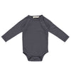 MarMar Romper l/s - Basislaag - Donkerste Blue - MarMar - 68 - Rompers Lange Mouw