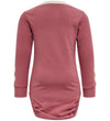 Hummel Romper l/s - hmlMaule - Deco Rose - Hummel - 1 jaar (80) - Rompers Lange Mouw