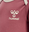 Hummel Romper l/s - hmlMaule - Deco Rose - Hummel - 1 jaar (80) - Rompers Lange Mouw