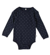 Pippi Baby Rompers l/s - 4-pack - Deep Lichen Green - Pippi Baby - 50 - Rompers Lange Mouw