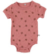 Pippi Baby Rompers s/s - 4-pack - Dusty Rose - Pippi Baby - 1½ jaar (86) - Rompers Korte Mouw
