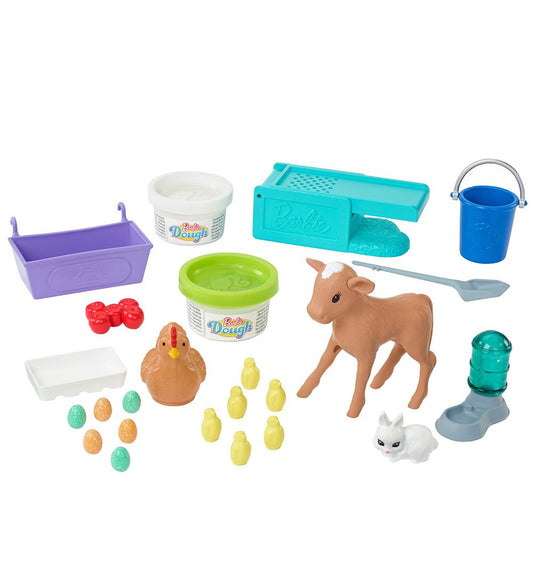 Barbie Poppenset - Met ei-Farm - Uitbroeden en verzamelen - Barbie - OneSize - Poppen