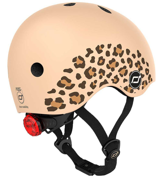 Scoot and Ride Fietshelm - XXS - Leopard - Scoot and Ride - 45-51 cm - Fietshelmen