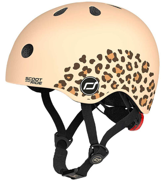 Scoot and Ride Fietshelm - XXS - Leopard - Scoot and Ride - 45-51 cm - Fietshelmen