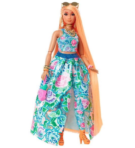 Barbie Pop - Extra Fancy - Jurk met bloemen - Barbie - OneSize - Poppen