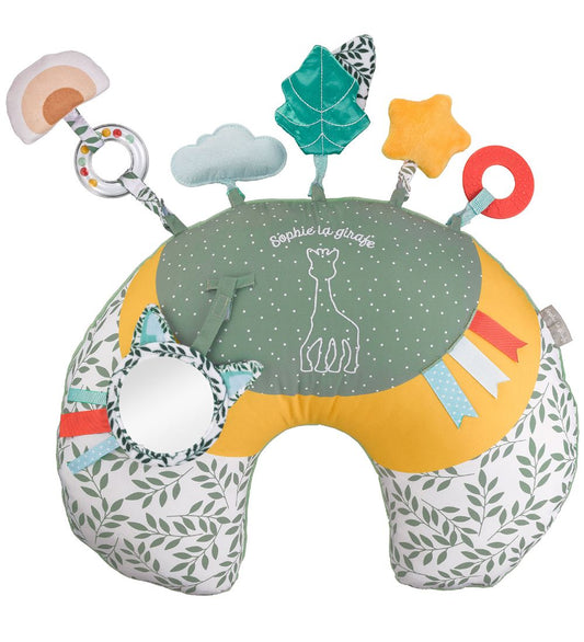 Sophie la Girafe Activiteitenspeelgoed - Kussen - Groen - Sophie la Girafe - OneSize - Activiteitenspeelgoed