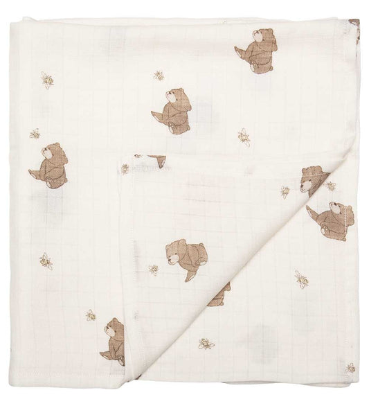That's Mine Wikkeldoek - 120x120 cm - Bijen Eend Beren - Thats Mine - OneSize - Wikkeldoeken