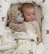 That's Mine Wikkelromper - Becca - Rib - Light Brown Melange - Thats Mine - 56 - Rompers Lange Mouw