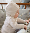 That's Mine Babymuts - Canna - Rib - Light Brown Melange - Thats Mine - 68 - Babymutsen