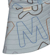 MarMar Zonnehoed - Alba Splash Lang - Logo Overzicht - MarMar - 44-46 cm - Zwemhoedjes